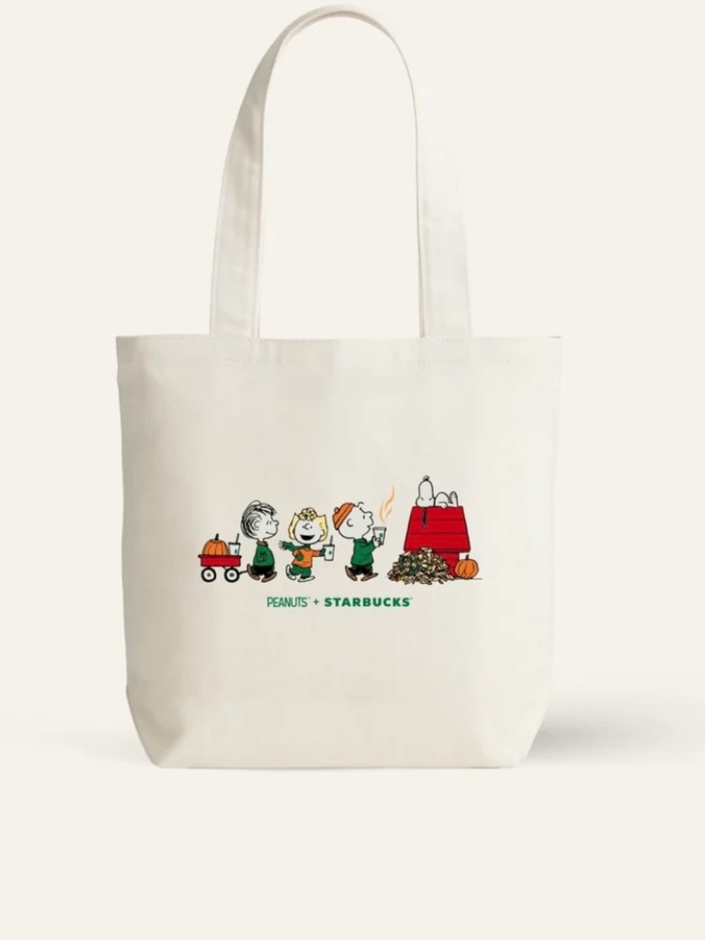 ❇️ Starbucks x Peanuts characters tote bag- reserve member exclusive, ships 9/22